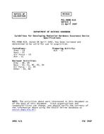 MIL MIL-HDBK-816 Notice 1 - Validation 1