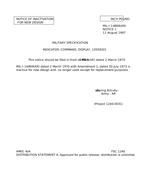 MIL MIL-I-14869 Notice 1 - Inactivation