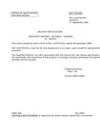 MIL MIL-I-22075C Notice 1 - Inactivation