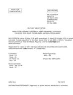 MIL MIL-I-23053/3A Notice 2 – Cancellation MIL MIL-I-23053/3A Notice 2 - Cancellation