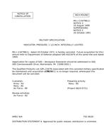 MIL MIL-I-23479B Notice 3 - Cancellation