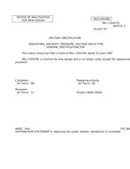 MIL MIL-I-25437B Notice 1 - Inactivation