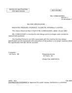 MIL MIL-I-25861D Notice 2 - Inactivation