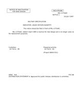 MIL MIL-I-27544C Notice 1 - Inactivation