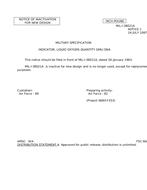 MIL MIL-I-38021A Notice 1 - Inactivation