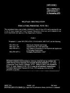 MIL MIL-I-58099 Amendment 1