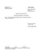 MIL MIL-I-58110 Notice 1 - Cancellation