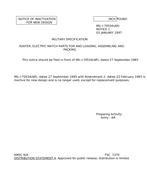 MIL MIL-I-70534 Notice 1 - Inactivation