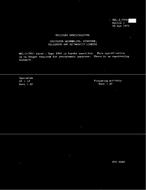 MIL MIL-I-7854A Notice 1 – Cancellation MIL MIL-I-7854A Notice 1 - Cancellation