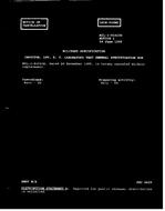 MIL MIL-I-81023D Notice 1 – Cancellation MIL MIL-I-81023D Notice 1 - Cancellation