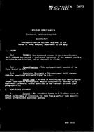 MIL MIL-I-81274 MIL MIL-I-81274