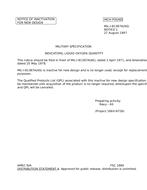 MIL MIL-I-81387A Notice 1 - Inactivation