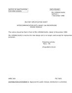 MIL MIL-I-85846/1A Notice 1 - Inactivation