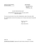 MIL MIL-I-85846/2A Notice 1 - Inactivation