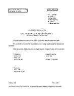 MIL MIL-J-26149E Notice 2 – Inactivation MIL MIL-J-26149E Notice 2 - Inactivation