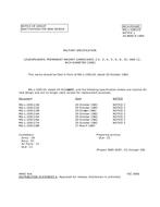 MIL MIL-L-10911/8B Notice 1 – Inactivation MIL MIL-L-10911/8B Notice 1 - Inactivation