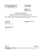 MIL MIL-L-1497F Notice 1 – Inactivation MIL MIL-L-1497F Notice 1 - Inactivation