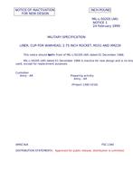 MIL MIL-L-50205 Notice 1 - Inactivation