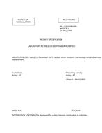 MIL MIL-L-51050B Notice 1 - Cancellation