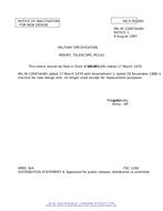 MIL MIL-M-12697A Notice 1 - Inactivation