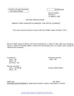 MIL MIL-M-13508C Notice 2 - Inactivation
