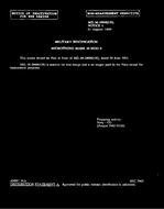 MIL MIL-M-18808 Notice 1 - Inactivation