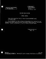 MIL MIL-M-22358 Notice 1 - Inactivation