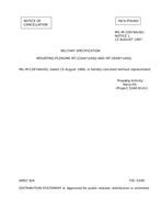 MIL MIL-M-22674A Notice 1 - Cancellation