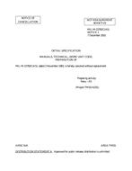 MIL MIL-M-23782C Notice 1 - Cancellation