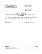 MIL MIL-M-28787/523 Notice 1 - Inactivation