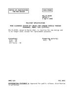 MIL MIL-M-29399 Notice 1 – Inactivation MIL MIL-M-29399 Notice 1 - Inactivation