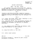 MIL MIL-M-29416 Amendment 1