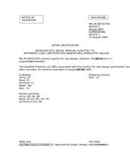 MIL MIL-M-38510/78A Notice 2 – Validation MIL MIL-M-38510/78A Notice 2 - Validation