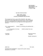 MIL MIL-M-45423C Amendment 1