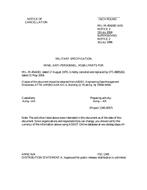 MIL MIL-M-45424D Notice 3 - Cancellation