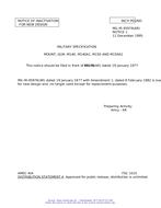 MIL MIL-M-45976 Notice 1 - Inactivation