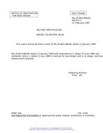 MIL MIL-M-46314B Notice 2 - Inactivation