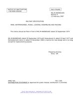 MIL MIL-M-46696D Notice 4 – Inactivation MIL MIL-M-46696D Notice 4 - Inactivation