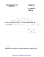 MIL MIL-M-46862B Notice 1 - Inactivation