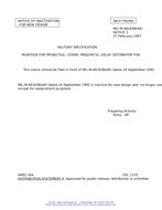 MIL MIL-M-48183B Notice 1 - Inactivation