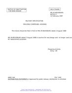 MIL MIL-M-48245B Notice 1 - Inactivation