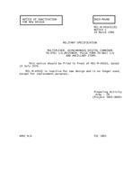 MIL MIL-M-49103 Notice 2 - Inactivation