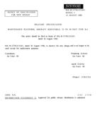 MIL MIL-M-5776C Notice 1 - Inactivation