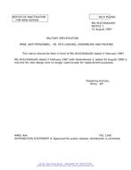 MIL MIL-M-63304A Notice 1 – Inactivation MIL MIL-M-63304A Notice 1 - Inactivation