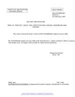 MIL MIL-M-63984 Notice 1 - Inactivation