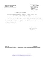 MIL MIL-M-64034 Notice 1 - Inactivation