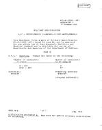 MIL MIL-M-70605 Amendment 1