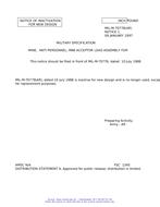MIL MIL-M-70778 Notice 1 - Inactivation