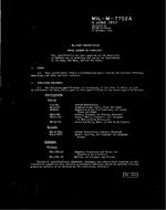 MIL MIL-M-7752A MIL MIL-M-7752A