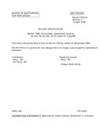MIL MIL-M-7793/14 Notice 2 - Inactivation